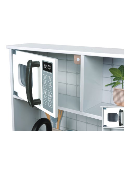 Hape - cozinha infantil interativa em madeira - 60 x 91,8 x 30 cm - a partir de 3 anos - Kiabi Hape - cozinha infantil interativa em madeira - 60 x 91,8 x 30 cm - a partir de 3 anos - Kiabi