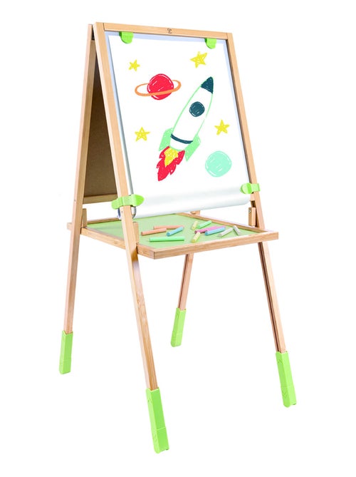 Hape - tábua de bambu 2 em 1 - Kiabi Hape - tábua de bambu 2 em 1 - Kiabi