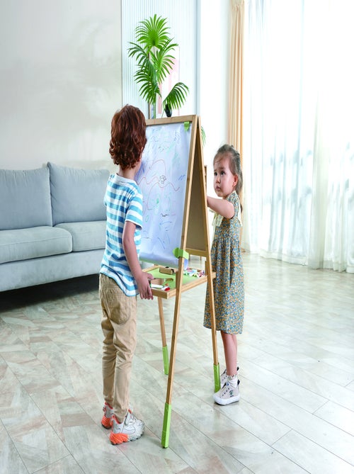 Hape - tábua de bambu 2 em 1 - Kiabi Hape - tábua de bambu 2 em 1 - Kiabi