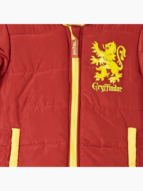 Harry Potter - Casaco acolchoado com capuz criança com padrão - Kiabi