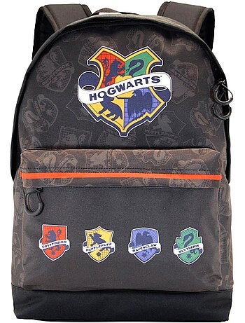 Harry Potter College Mochila HS FAN, Cinza