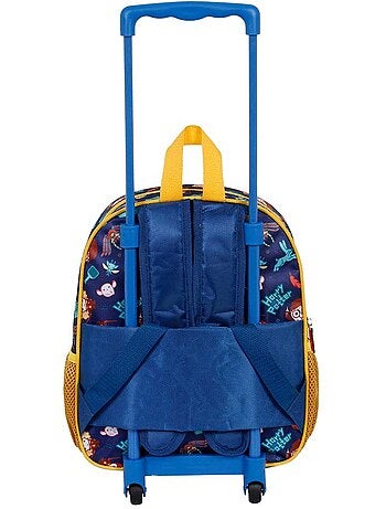 Harry Potter Crest Mochila 3D com Rodas Pequena, Laranja