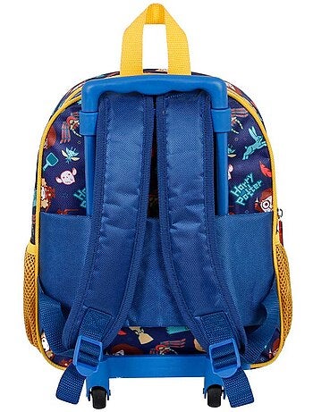 Harry Potter Crest Mochila 3D com Rodas Pequena, Laranja
