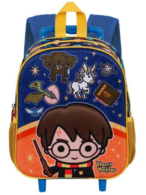 Harry Potter Crest Mochila 3D com Rodas Pequena, Laranja - Kiabi Harry Potter Crest Mochila 3D com Rodas Pequena, Laranja - Kiabi