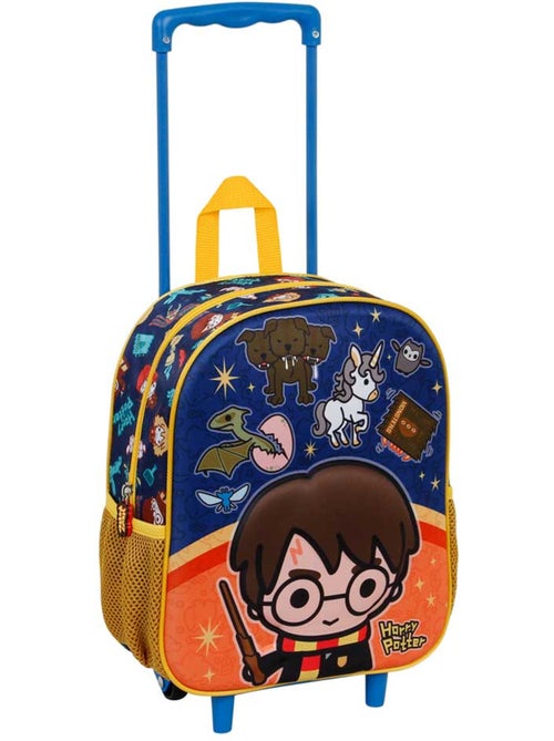 Harry Potter Crest Mochila 3D com Rodas Pequena, Laranja - Kiabi Harry Potter Crest Mochila 3D com Rodas Pequena, Laranja - Kiabi
