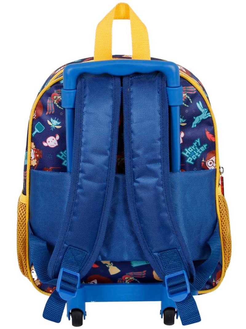Harry Potter Crest Mochila 3D com Rodas Pequena, Laranja Laranja - Kiabi