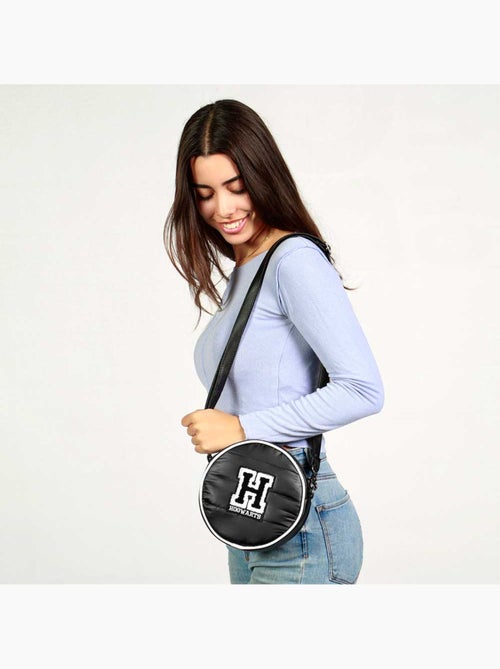 Harry Potter H Mala a Tiracolo Redonda Padding, Preta - Kiabi