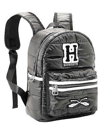 Harry Potter H Mochila Fashion Padding, Preta