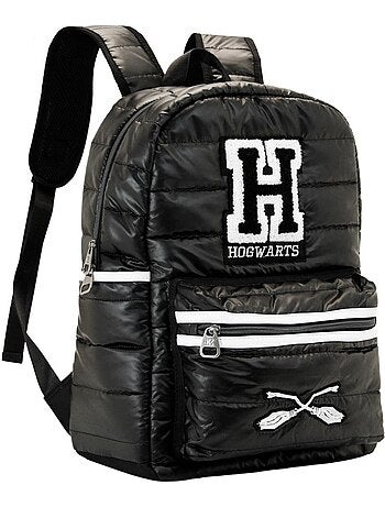 Harry Potter H Mochila Padding, Preta