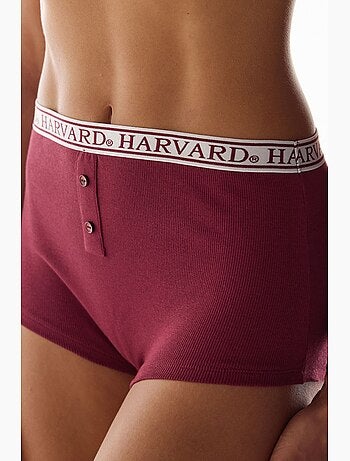 Harvard cueca boyshort de cintura alta penti