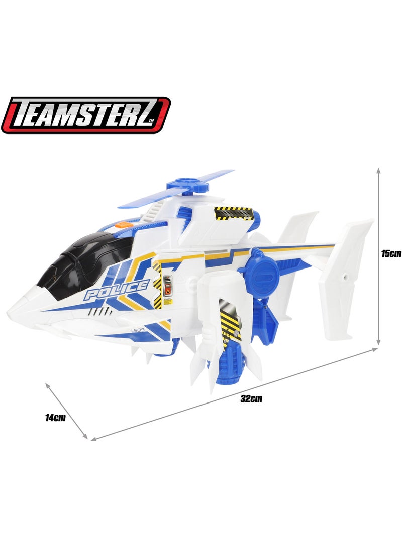 Helicóptero da polícia teamsterz com luzes e som N/D - Kiabi