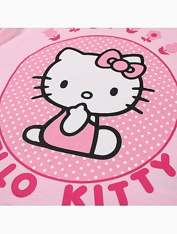 Hello Kitty - T-shirt criança com padrão