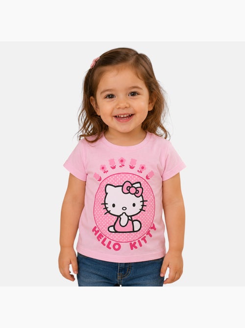 Hello Kitty - T-shirt criança com padrão - Kiabi Hello Kitty - T-shirt criança com padrão - Kiabi