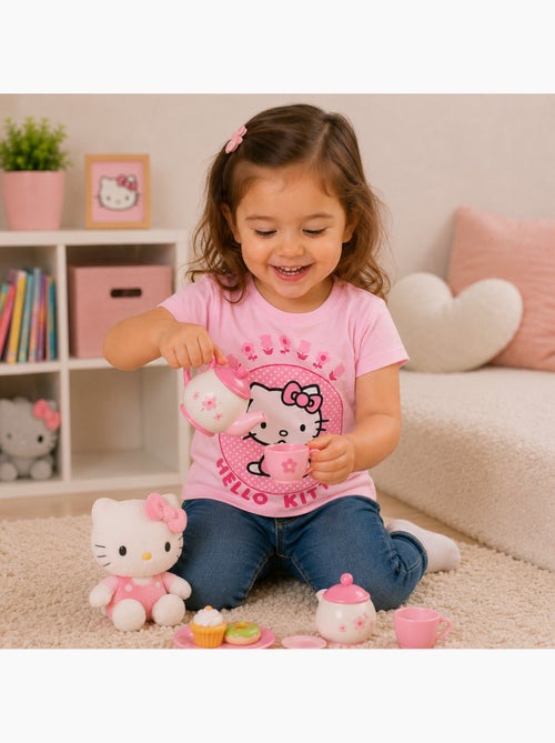 Hello Kitty - T-shirt criança com padrão - Kiabi Hello Kitty - T-shirt criança com padrão - Kiabi