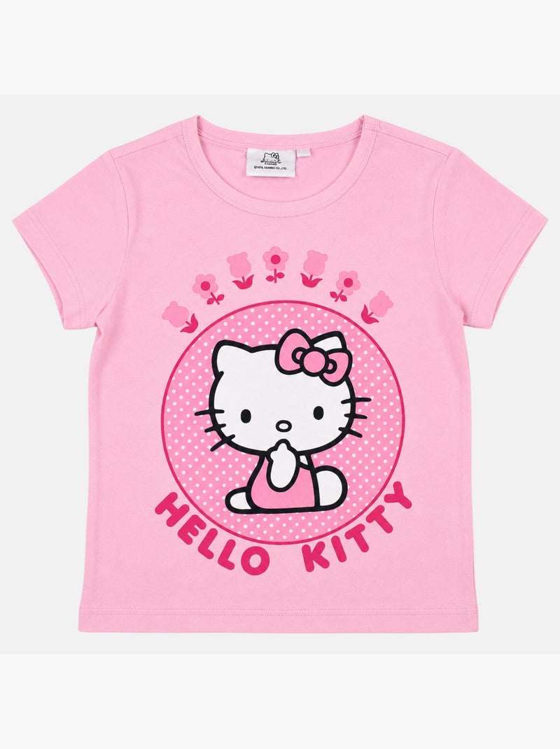 Hello Kitty - T-shirt criança com padrão Rosa-claro - Kiabi