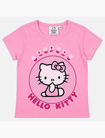 Hello Kitty - T-shirt criança com padrão