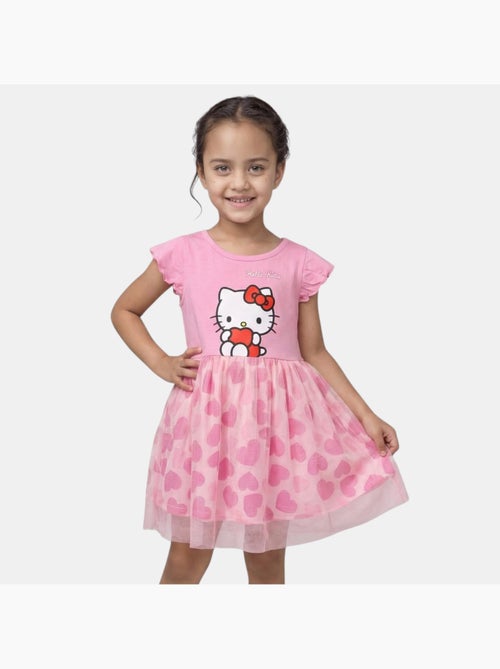 Hello Kitty - Vestido menina criança com padrão - Kiabi Hello Kitty - Vestido menina criança com padrão - Kiabi