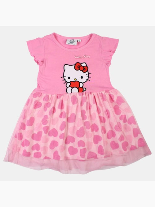 Hello Kitty - Vestido menina criança com padrão - Kiabi Hello Kitty - Vestido menina criança com padrão - Kiabi