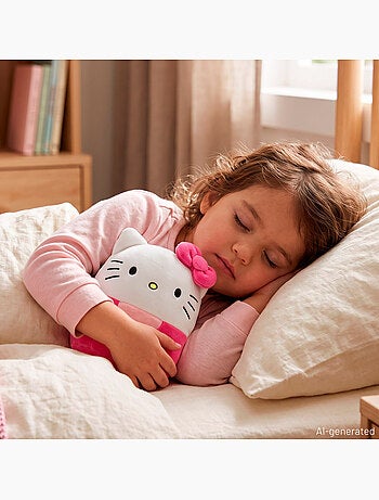 Hello kitty almofada de pelúcia 22cm +3 anos