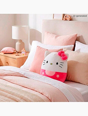 Hello kitty almofada de pelúcia 22cm +3 anos