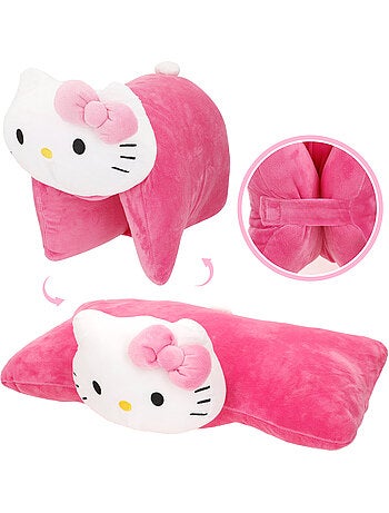 Hello kitty almofada de pelúcia macia e aveludada 2 em 1