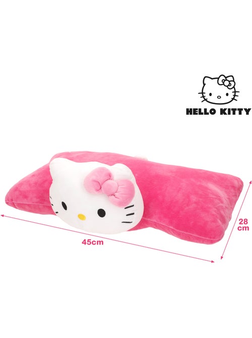 Hello kitty almofada de pelúcia macia e aveludada 2 em 1 - Kiabi Hello kitty almofada de pelúcia macia e aveludada 2 em 1 - Kiabi