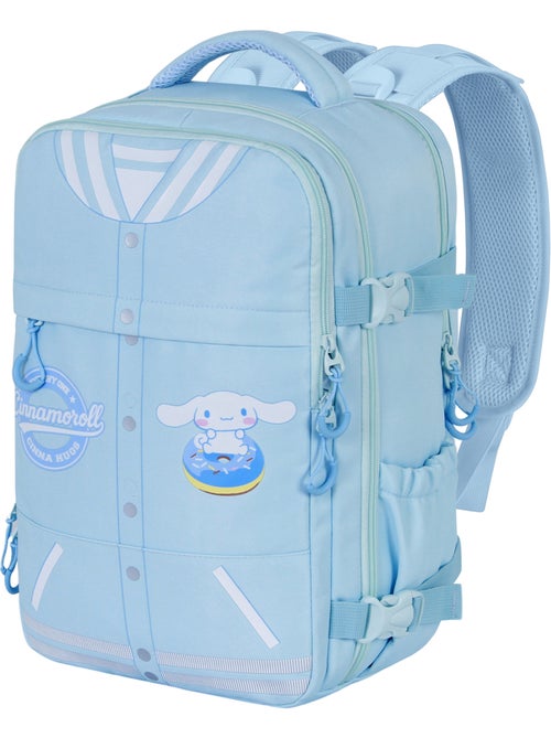 Hello Kitty Cinnamoroll Varsity Mochila Mercury 2.0 Viagem Cabine Avião 40x20x25cm, Azul - Kiabi Hello Kitty Cinnamoroll Varsity Mochila Mercury 2.0 Viagem Cabine Avião 40x20x25cm, Azul - Kiabi