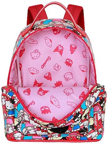 Hello Kitty Friends Mochila Heady Pequena, Multicolorido