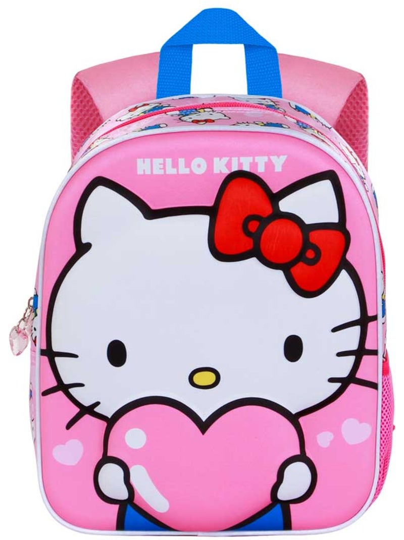 Hello Kitty Heart Mochila Basic, Rosa Rosa - Kiabi