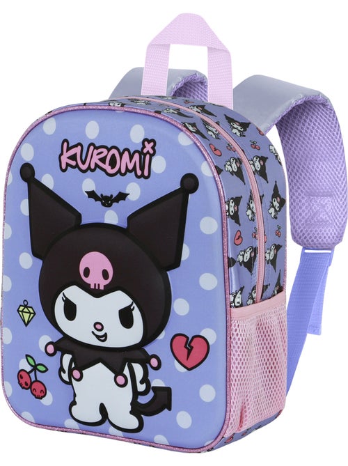 Hello Kitty Kuromi Rebel Mochila 3D Elite, Malva - Kiabi Hello Kitty Kuromi Rebel Mochila 3D Elite, Malva - Kiabi