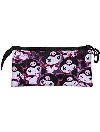 Hello Kitty Kuromi Rogue Estojo Triplo, Lilás