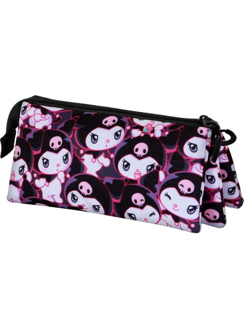 Hello Kitty Kuromi Rogue Estojo Triplo, Lilás - Kiabi Hello Kitty Kuromi Rogue Estojo Triplo, Lilás - Kiabi