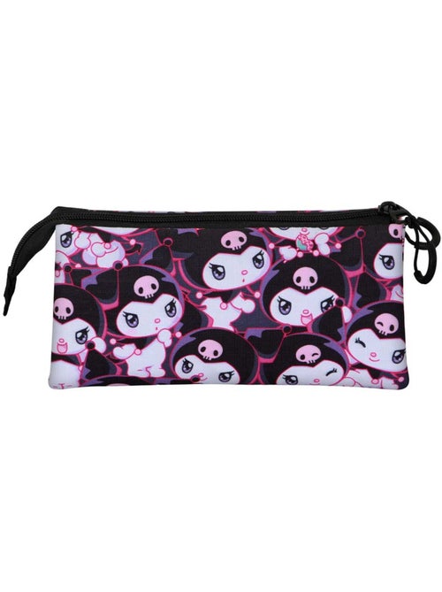 Hello Kitty Kuromi Rogue Estojo Triplo, Lilás - Kiabi Hello Kitty Kuromi Rogue Estojo Triplo, Lilás - Kiabi