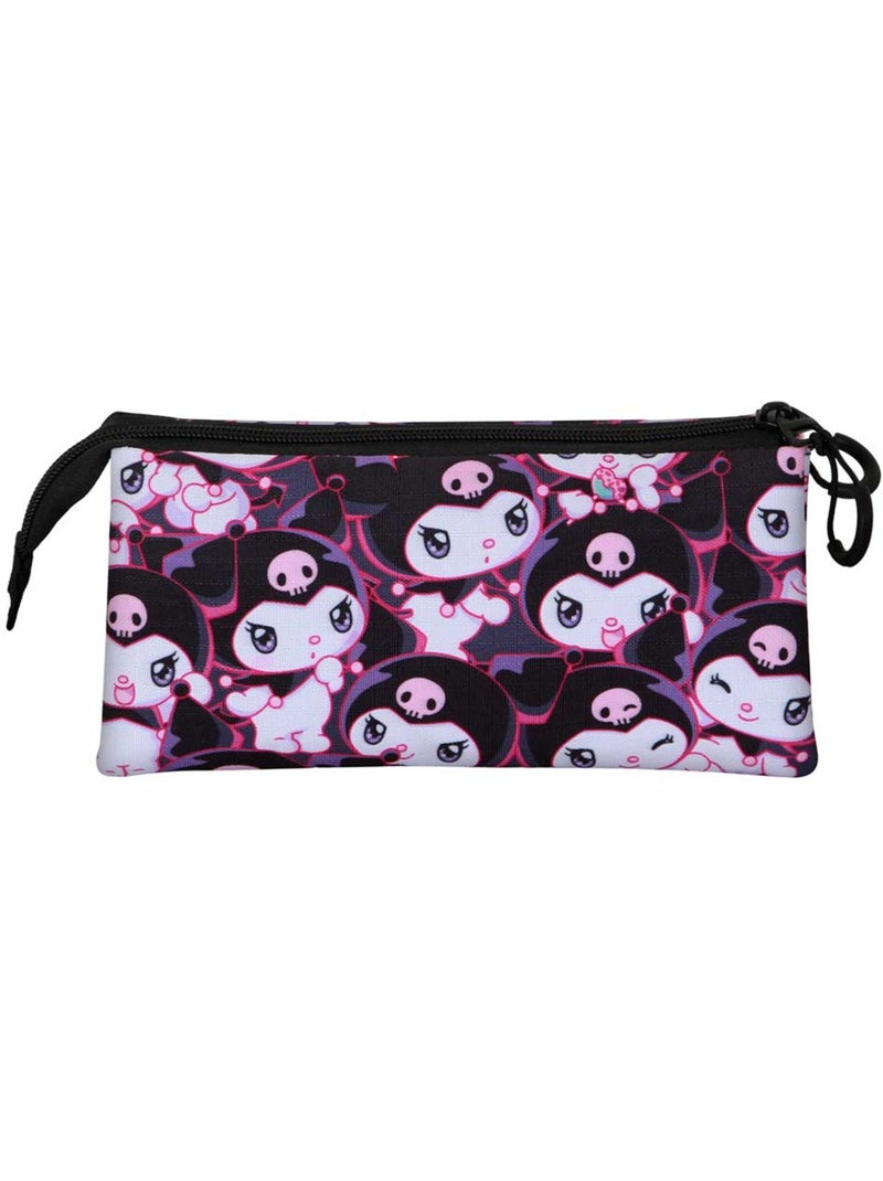 Hello Kitty Kuromi Rogue Estojo Triplo, Lilás Malva lilás - Kiabi
