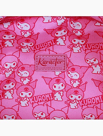 Hello Kitty Kuromi Strawberry Mochila Soft, Rosa