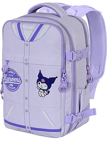 Hello Kitty Kuromi Varsity Mochila Mercury 2.0 Viagem Cabine Avião 40x20x25cm, Malva