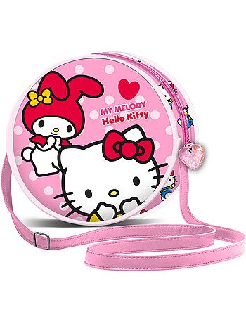 Hello Kitty Lovely Mala a Tiracolo Redonda, Rosa