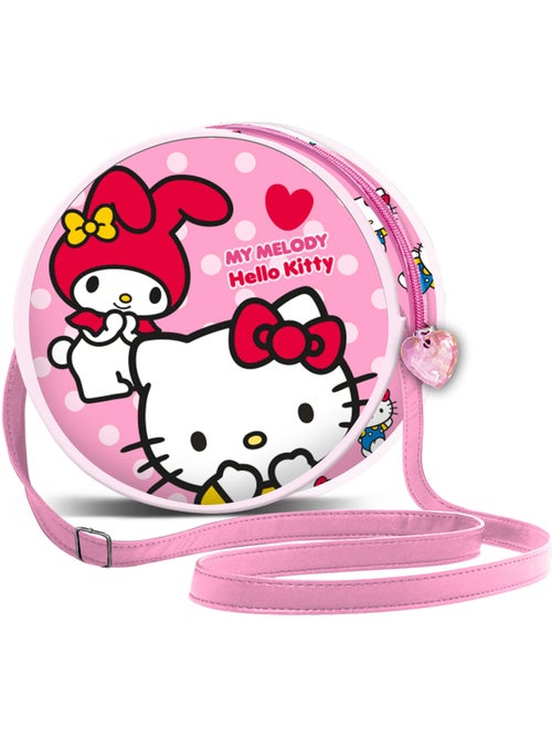 Hello Kitty Lovely Mala a Tiracolo Redonda, Rosa - Kiabi