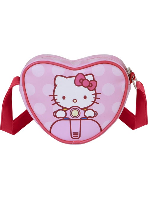 Hello Kitty Moto Mala a Tiracolo Coração Casual, Rosa - Kiabi