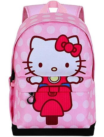 Hello Kitty Moto Mochila HS FAN 3.0, Rosa