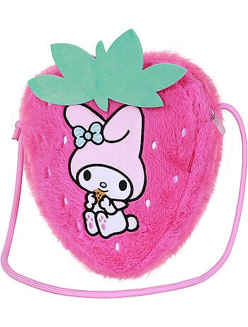Hello Kitty My Melody Strawberry Mala a Tiracolo Soft, Rosa