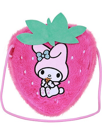 Hello Kitty My Melody Strawberry Mala a Tiracolo Soft, Rosa
