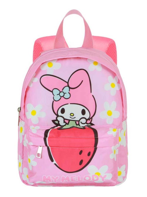 Hello Kitty My Melody Strawberry Mochila Pré-escolar Joy, Rosa - Kiabi Hello Kitty My Melody Strawberry Mochila Pré-escolar Joy, Rosa - Kiabi