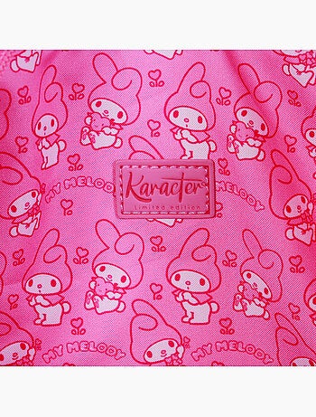 Hello Kitty My Melody Strawberry Mochila Soft, Rosa