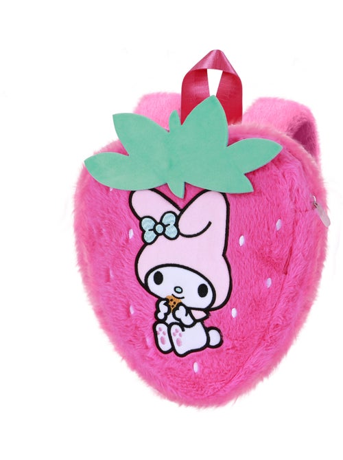 Hello Kitty My Melody Strawberry Mochila Soft, Rosa - Kiabi Hello Kitty My Melody Strawberry Mochila Soft, Rosa - Kiabi