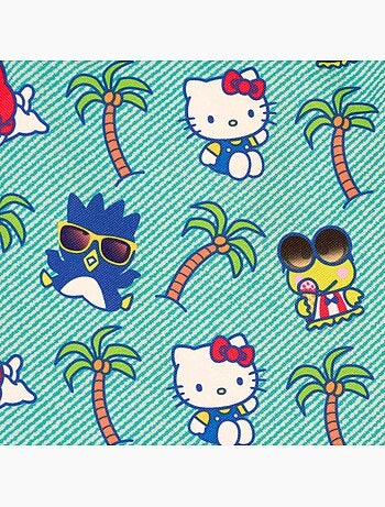 Hello Kitty Palms Bolsa de Praia Soleil, Turquesa