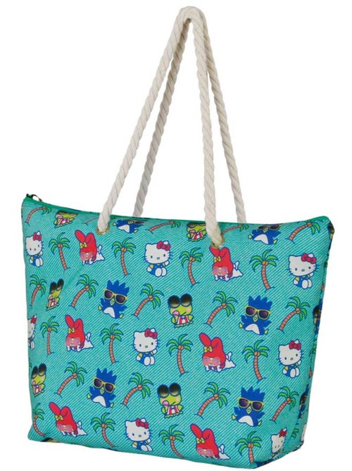 Hello Kitty Palms Bolsa de Praia Soleil, Turquesa - Kiabi Hello Kitty Palms Bolsa de Praia Soleil, Turquesa - Kiabi
