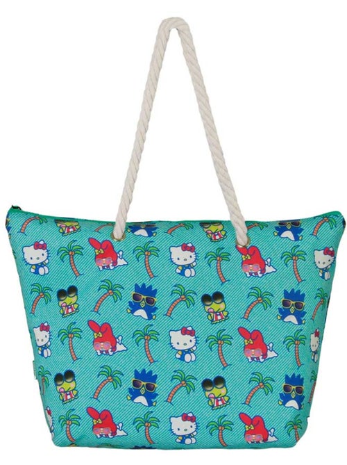 Hello Kitty Palms Bolsa de Praia Soleil, Turquesa - Kiabi Hello Kitty Palms Bolsa de Praia Soleil, Turquesa - Kiabi