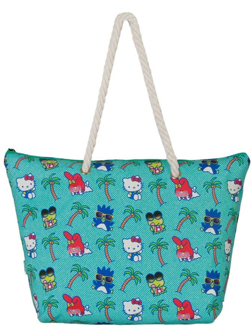 Hello Kitty Palms Bolsa de Praia Soleil, Turquesa Azul-turquesa - Kiabi