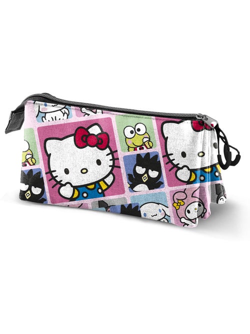 Hello kitty panels estojo triplo, multicolorido - Kiabi